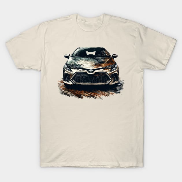 Toyota Corolla T-Shirt by Vehicles-Art